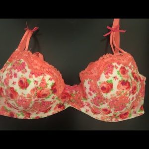 Betsey Johnson floral bra